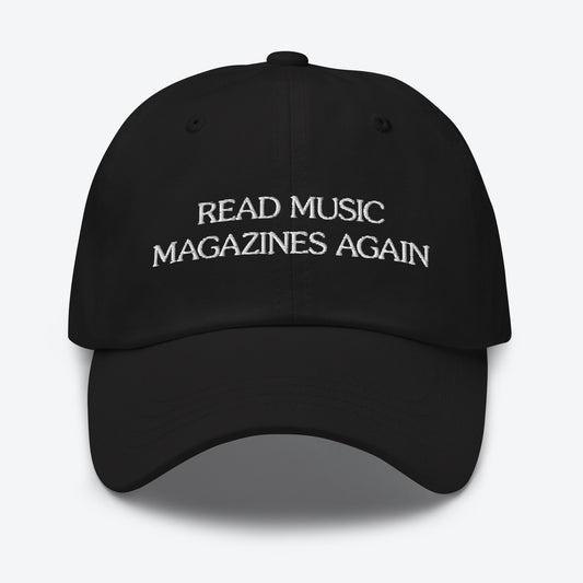 Read Music Magazines Again Dad Hat