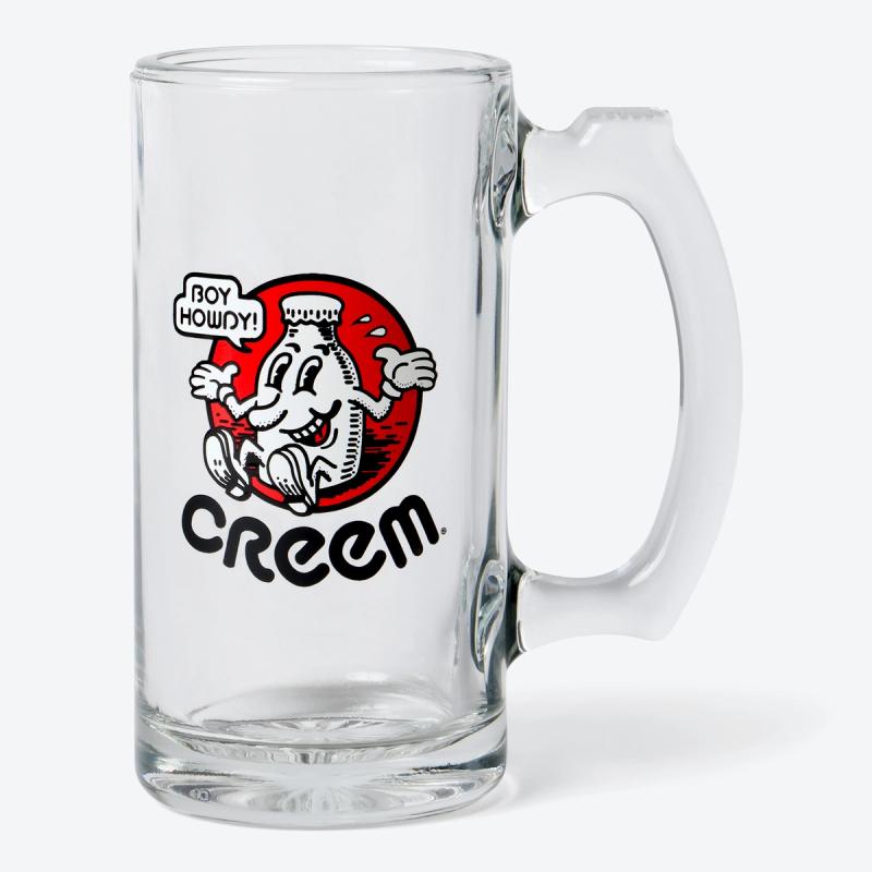 Boy Howdy! Glass Beer Mug