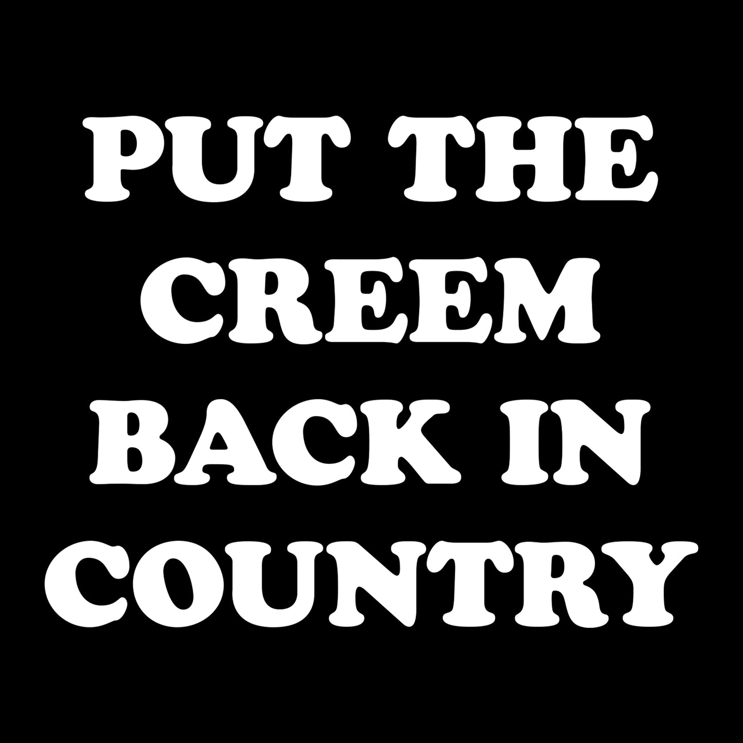 CREEM Country T-Shirt