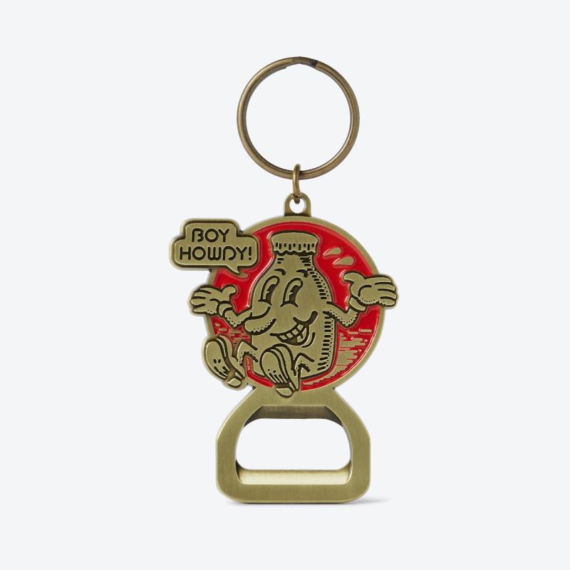 Boy Howdy! Bottle Opener Keychain