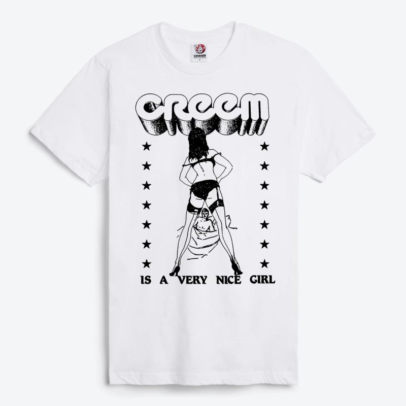 Foie Graphics + CREEM Very Nice Girl T-Shirt