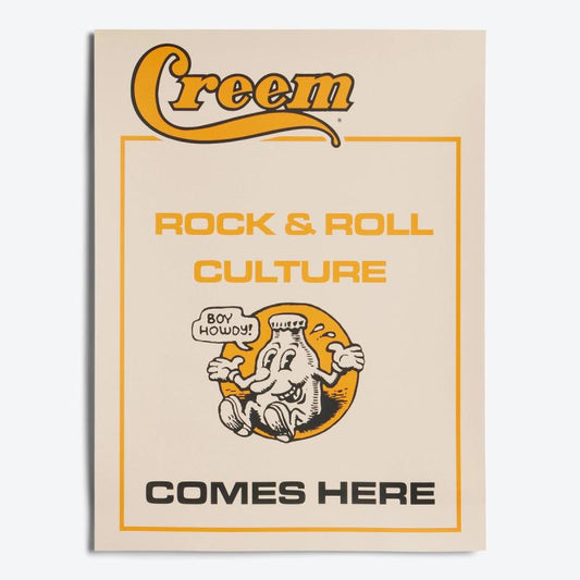 1969 Rock & Roll Culture Poster